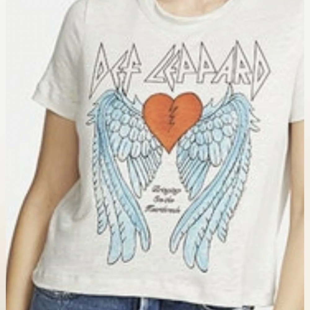 NWT CHASER Brand New Deft Leopard 1981 Tee Shirt